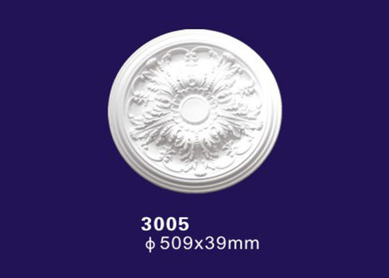 Colore bianco di modellatura della plafoniera decorativa europea di stile per le plafoniere