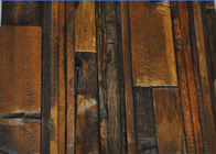 I pannelli di parete di legno quadrati del mosaico di Brown, l'incorniciatura di parete di legno di effetto 3D riveste