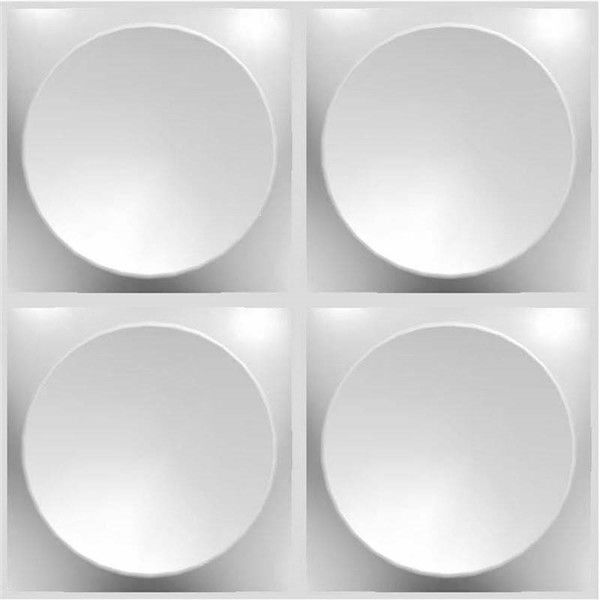 I pannelli di parete interna bianchi del PVC di colore 3D si dirigono decorativo per gesso/cucina