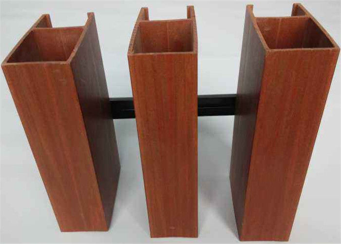 Il PVC sospeso dell'interno di legno dei pannelli per soffitti del Faux ha laminato 40*25mm